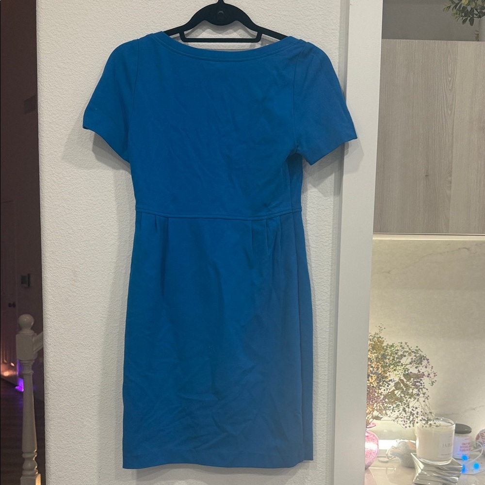 Diane Von Furstenberg Cobalt Blue Mini Dress - Picture 5 of 5